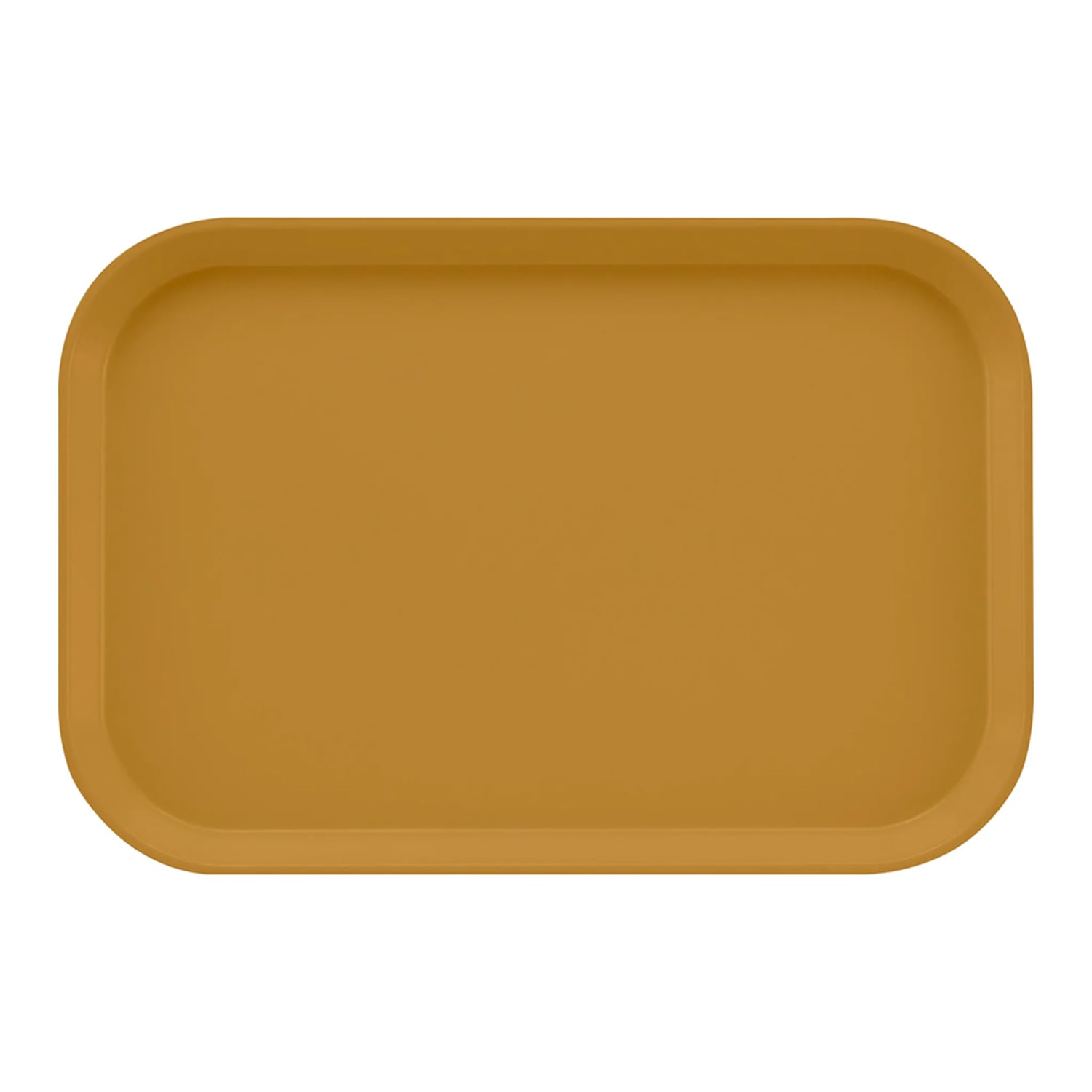 Cambro 1116514 Fiberglass Camtray Cafeteria Tray Insert - 15 4/5L x 10 4/5W, Earthen Gold, 2 Dozen