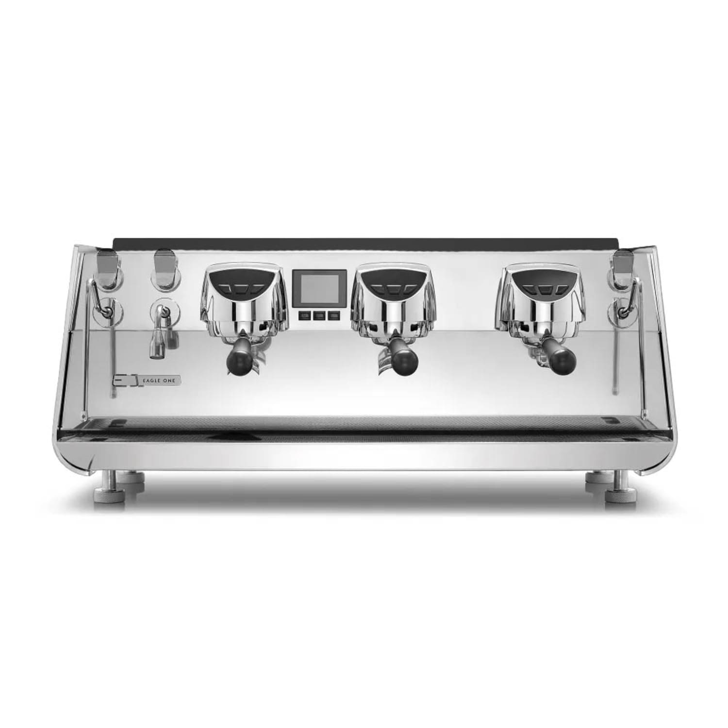 Victoria Arduino EAGLEONE-VOL-T3-3GR-BLK Automatic Commercial Espresso Machine w/ 3 Groups & 2 Steam Wands - 208-240v/1ph, Stainless Steel