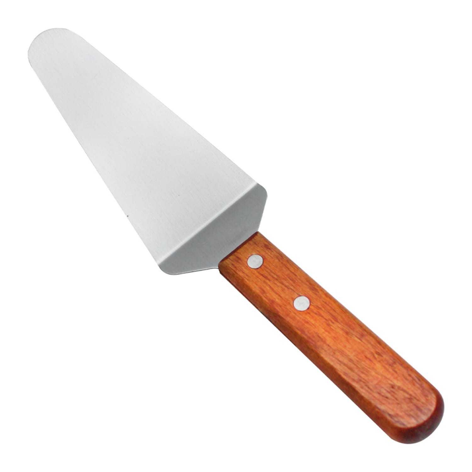 Thunder Group SLTWPS006 Pizza Server w/ 2 1/2 x 5 Blade & Wood Handle, Stainless Steel