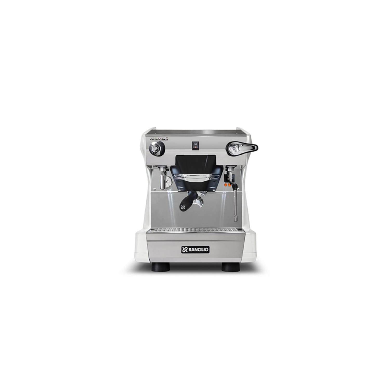 Rancilio CLASSE5S1GR WHT Classe 5 Semi Automatic Commercial Espresso Machine w/ 1 Group & 1 Steam Wand - 110v/1ph, Stainless Steel