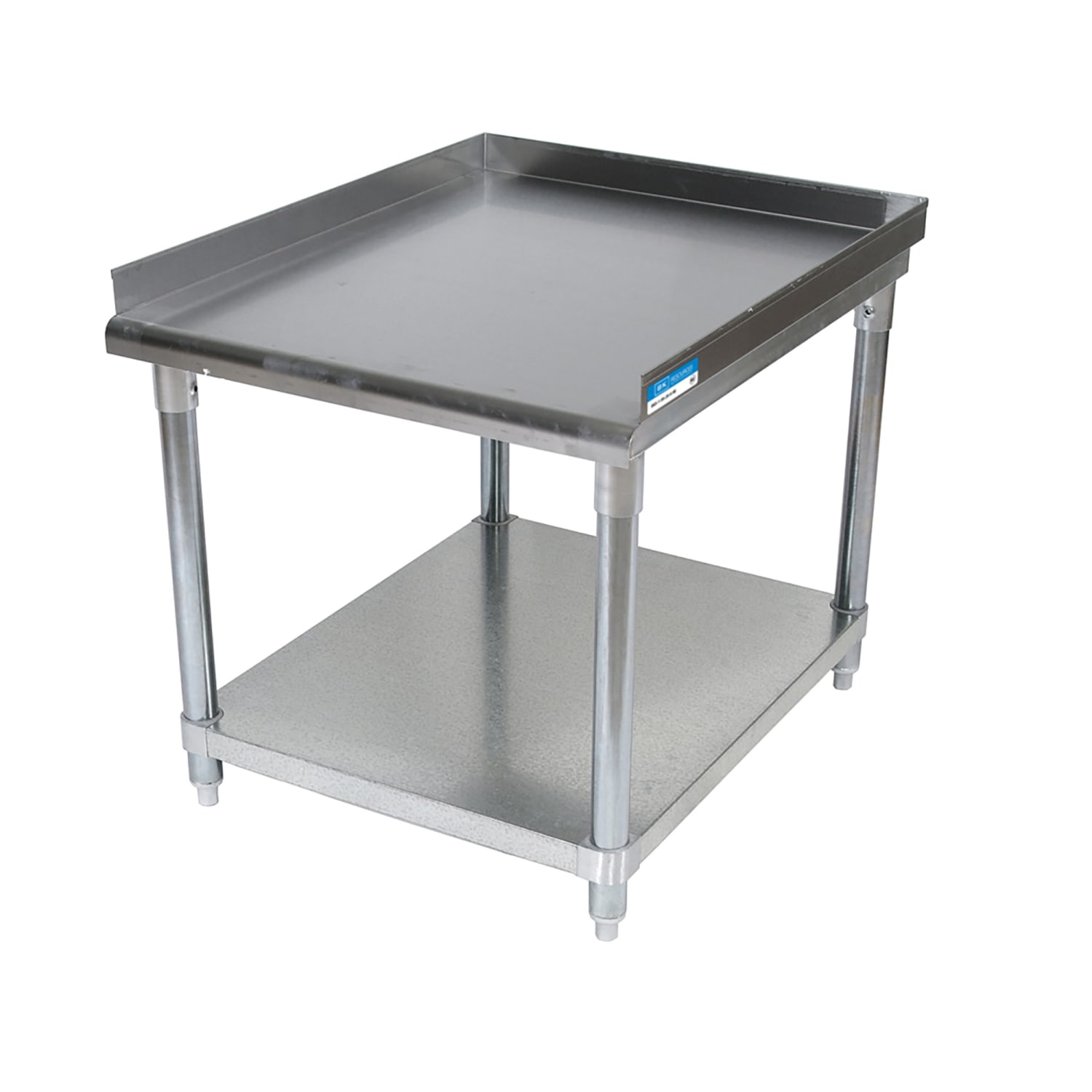 Splash 0351-STEV 15 x 30 Stationary Equipment Stand for General Use, Undershelf, Stainless Steel
