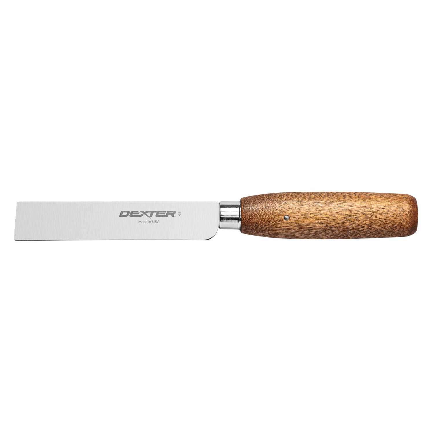 Dexter Russell 75440 4 1/4 Traditional Shoe Knife w/ Hardwood Handle, High Carbon Stainless Steel