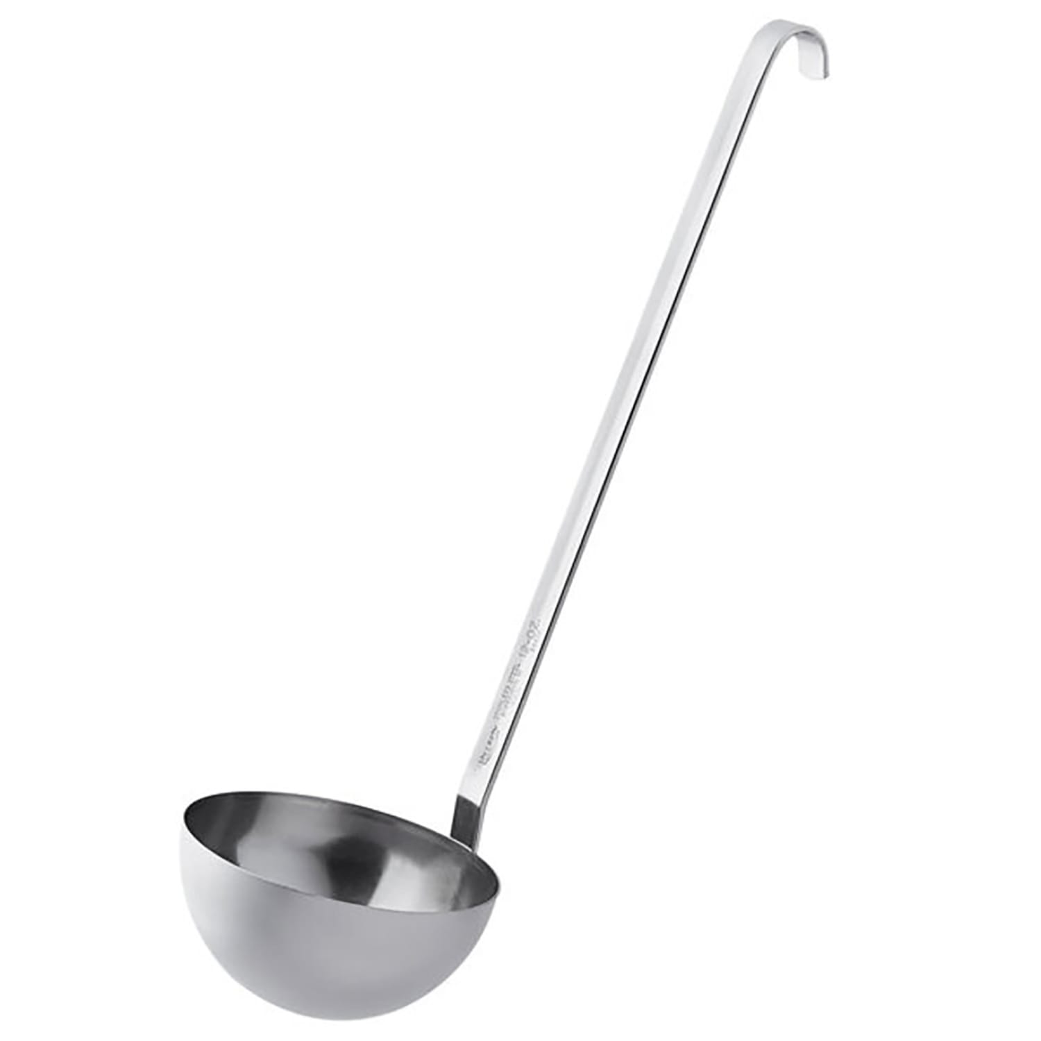 Vollrath 58500 12 oz Soup Ladle - Stainless Steel, 12 Ounce, Solid, Silver