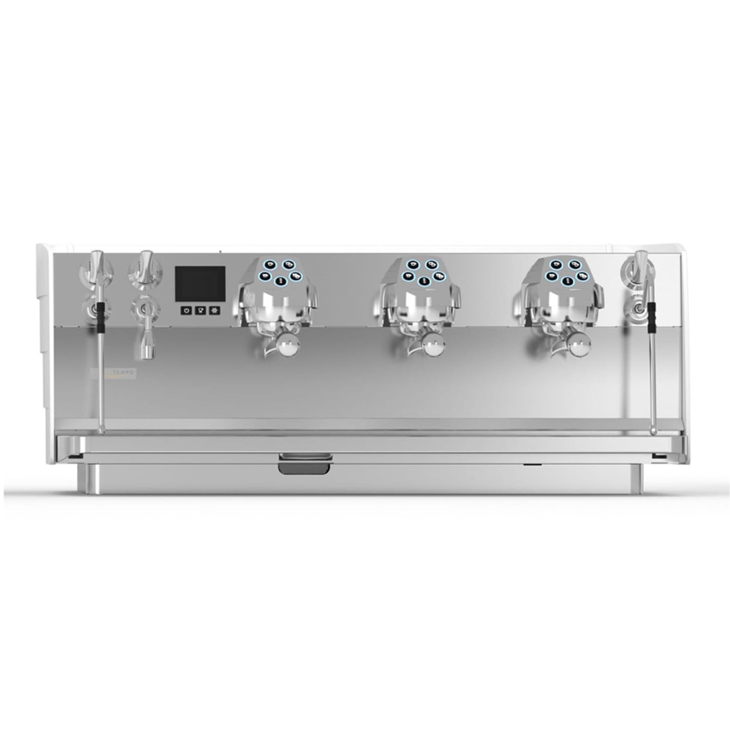 Victoria Arduino MVAWERAVDG030063 Eagle Tempo Automatic Commercial Espresso Machine w/ 3 Groups & 2 Steam Wands - 208-240v/1ph, White
