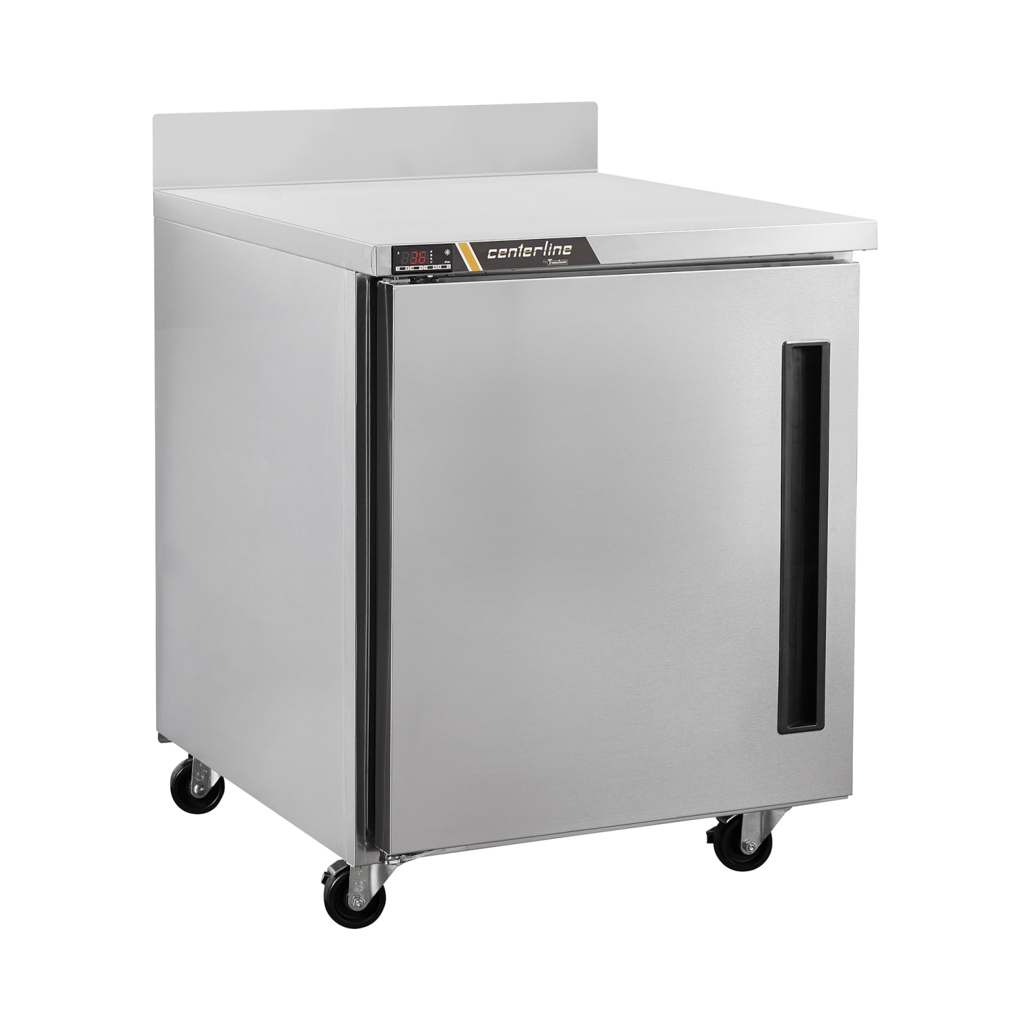 Traulsen CLUC-27R-SD-WTR 27 Worktop Refrigerator w/ 1 Door, 115v, 6.5 Cu. Ft, Silver