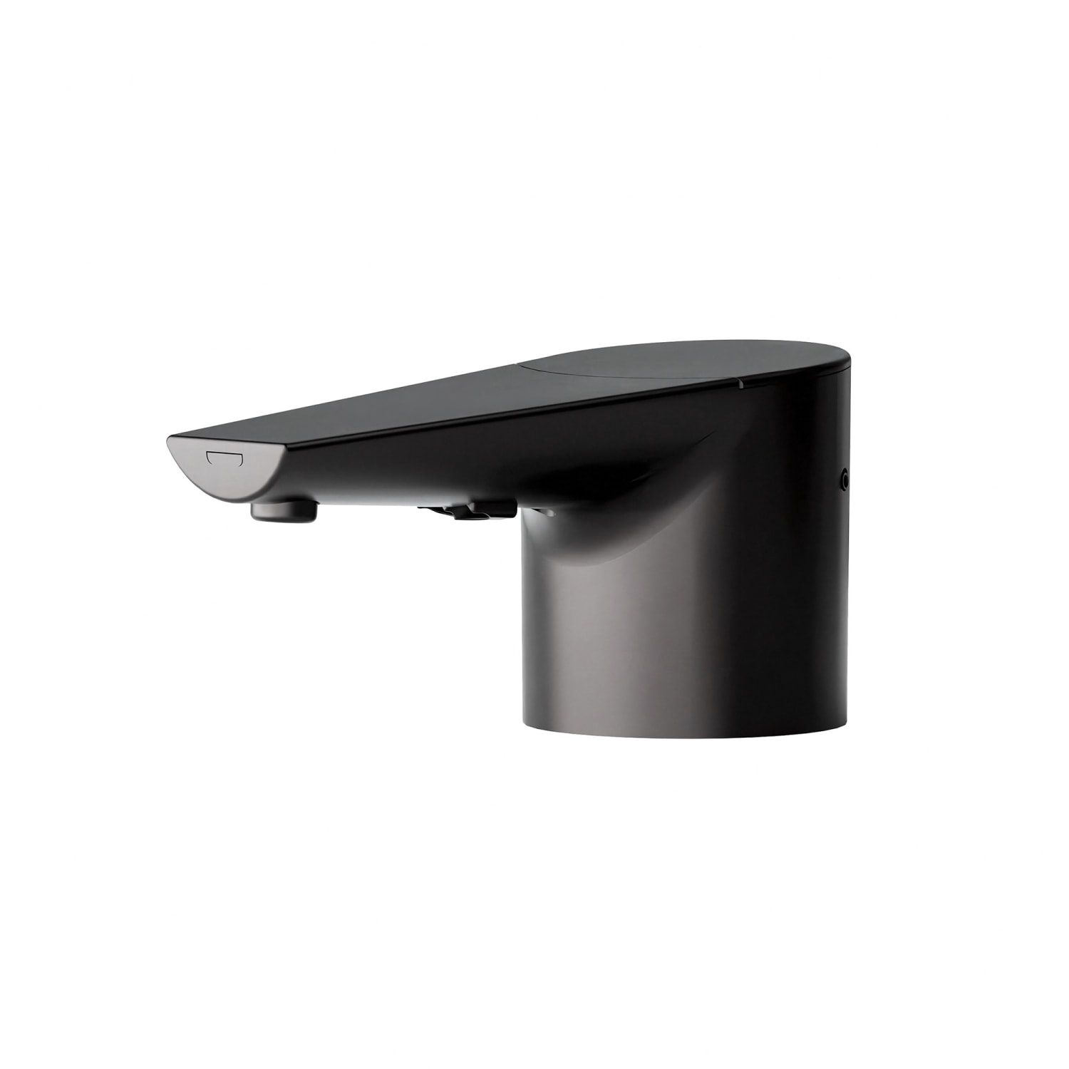 T&S ECW-3152-FS-MB 34 oz WaveCrest Deck Mount Automatic Foam Soap Dispenser - Matte Black