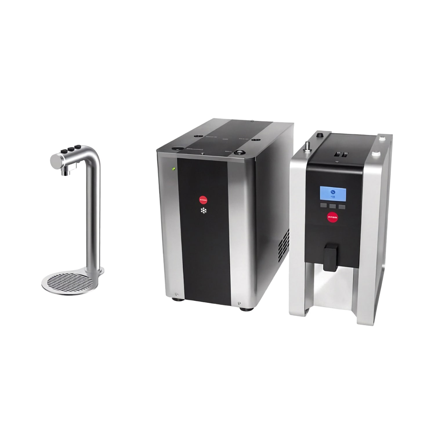 Marco Beverage Systems FRIIA HC Countertop Hot & Cold Water Dispenser - Cup Fill, Push Button, 110/220v, Silver