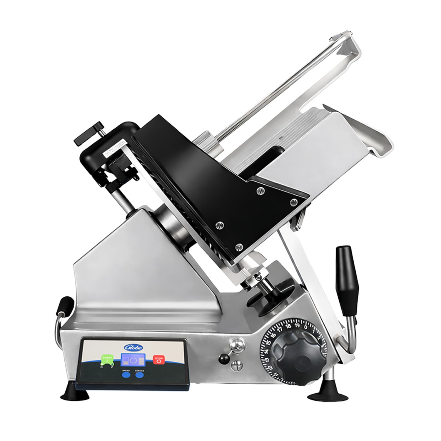 Globe SG213A Automatic Meat & Cheese Commercial Slicer w/ 13 Blade - Belt Driven, 1/2 hp, 110 V