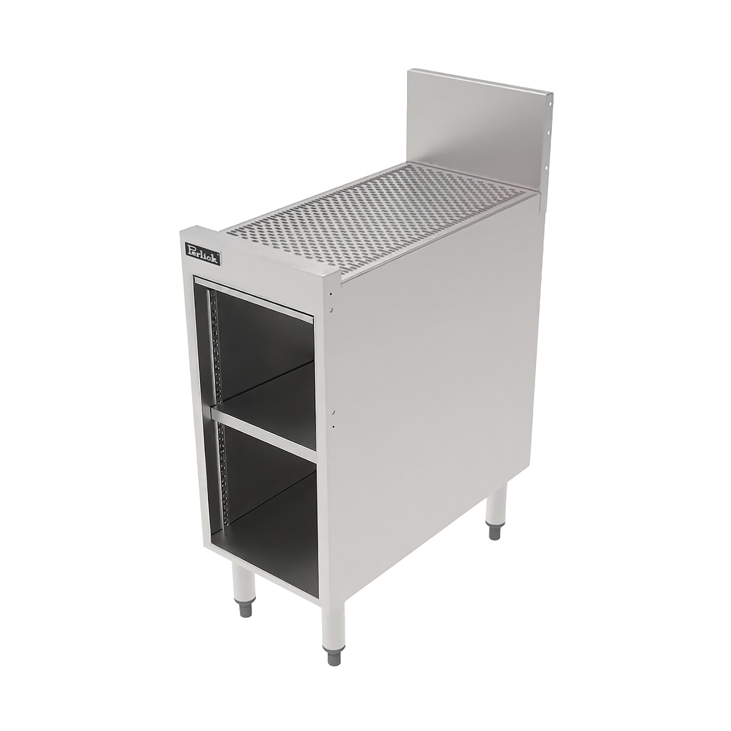 Perlick TSF12SC 12 Stationary Storage Cabinet, 24 Front To Back, Hinged Door, Stainless Steel