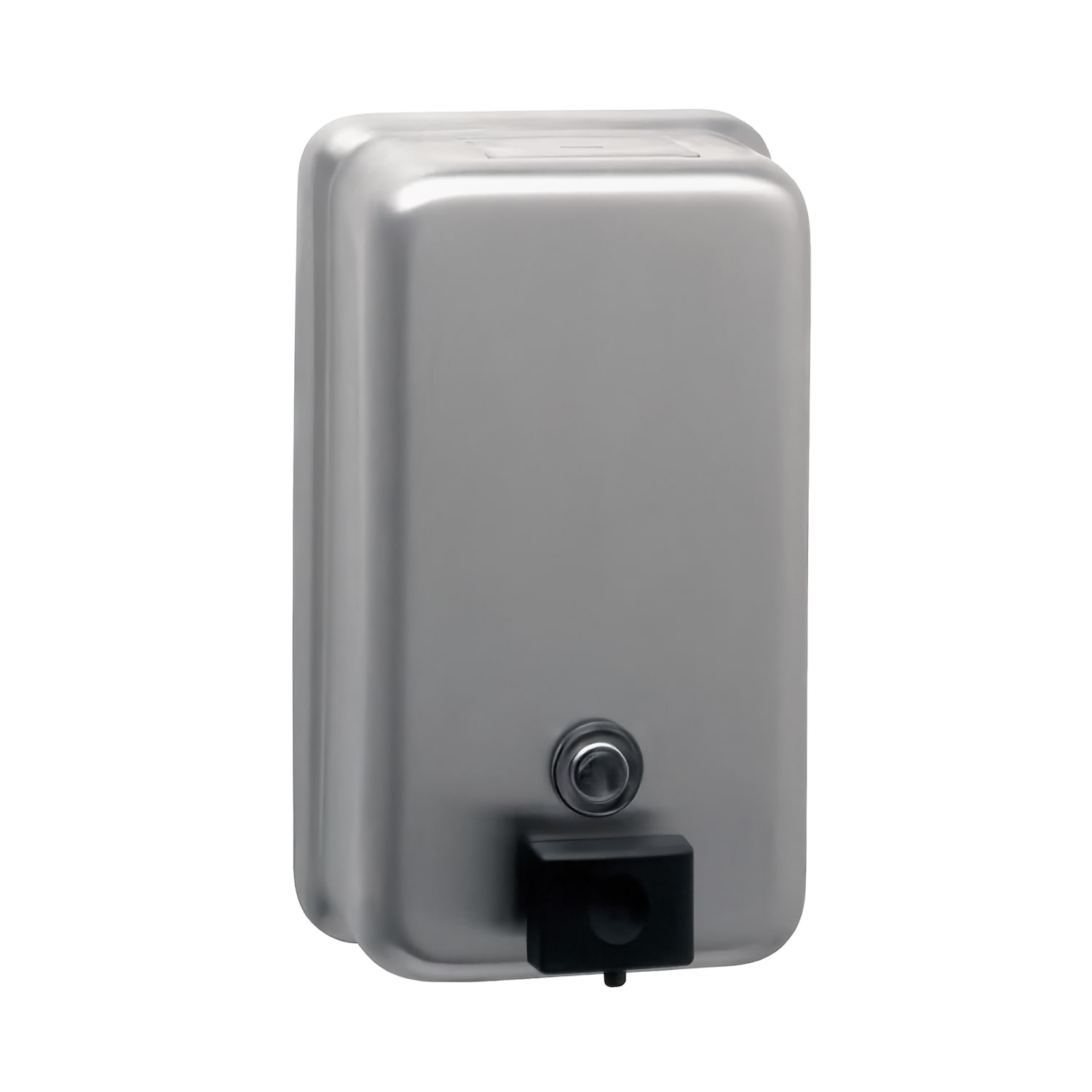Bobrick B-2111 Classic Series Surface Mounted Soap Dispenser, Vertical, Stainless Steel
