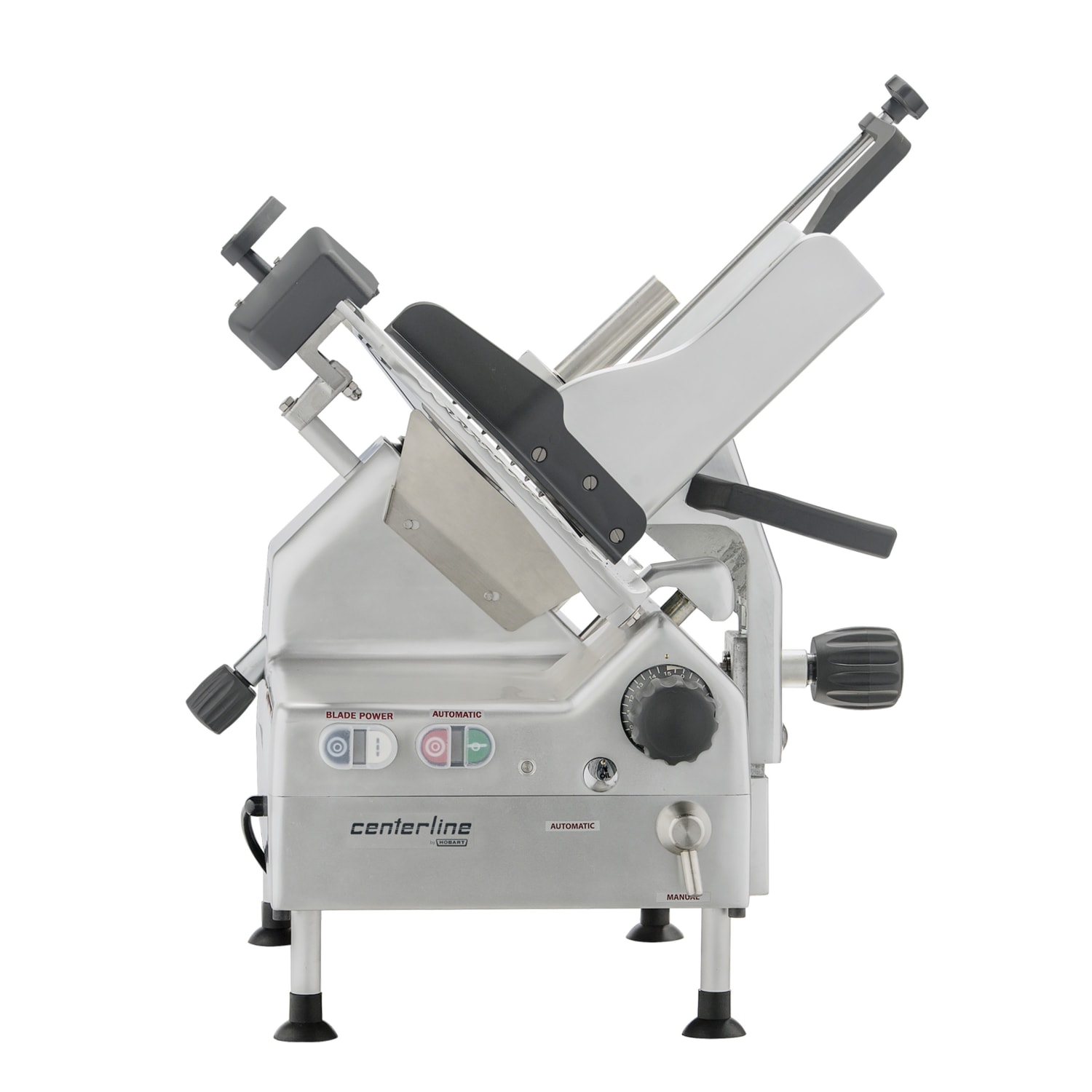 Centerline by Hobart EDGE13A-11 Automatic Meat & Cheese Commercial Slicer w/ 13 Blade - Belt Driven, 1/2 hp, Chrome, 120 V