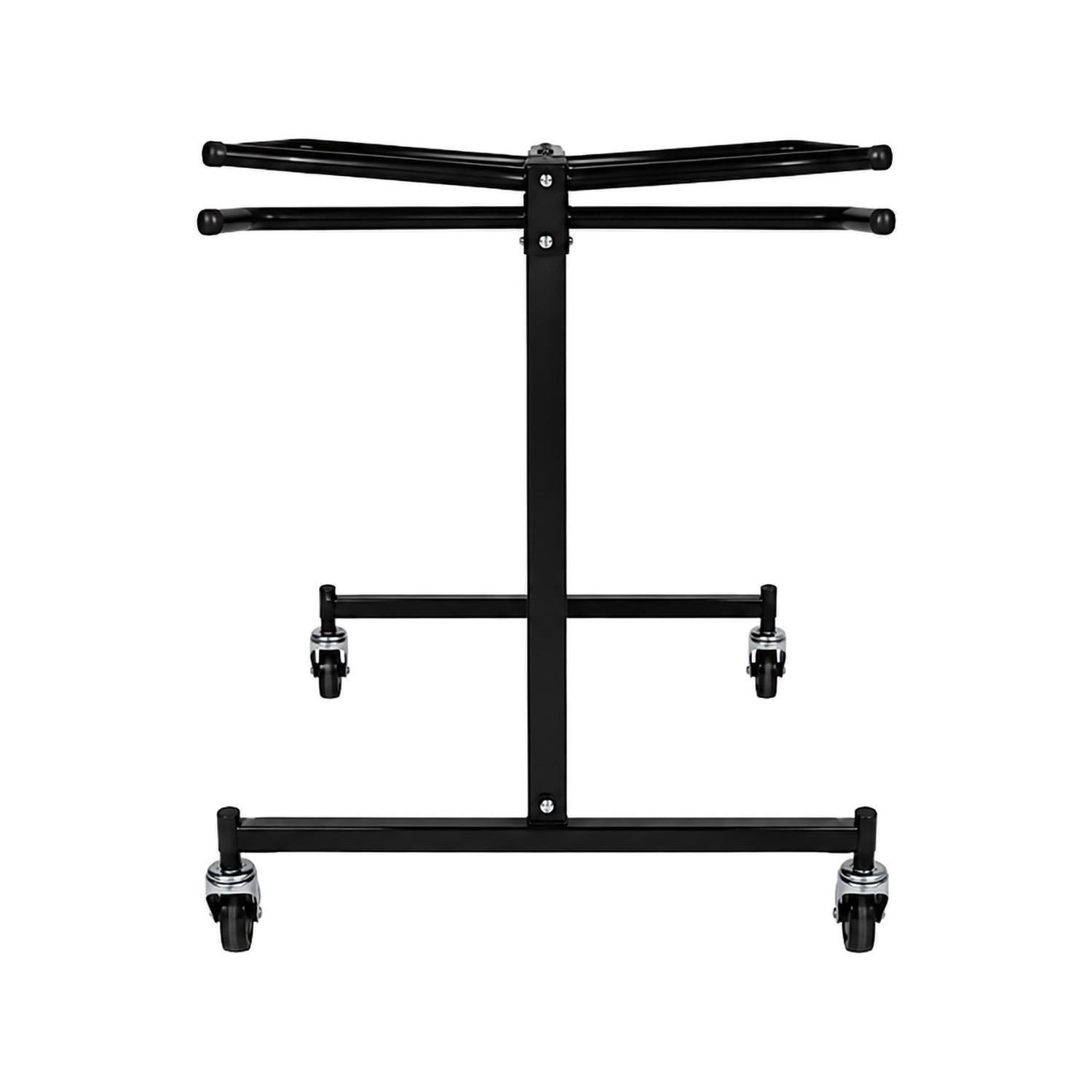 National Public Seating DY-42 Folding Chair Dolly w/ 42 Chair Capacity, Steel, Dark Brown