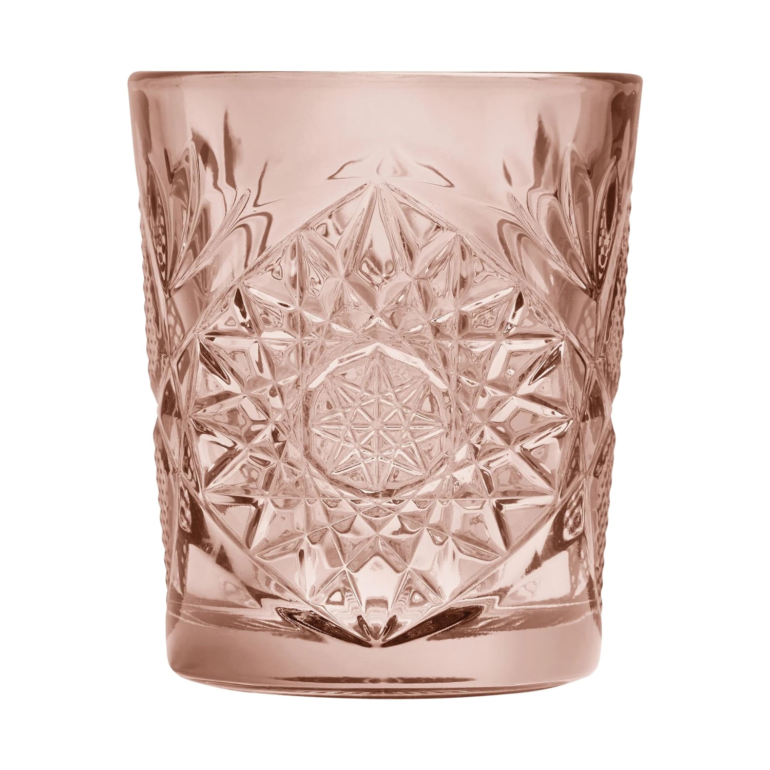 Mikasa Hospitality O-1006368 12 oz Icon Double Old Fashioned Glass, Pink