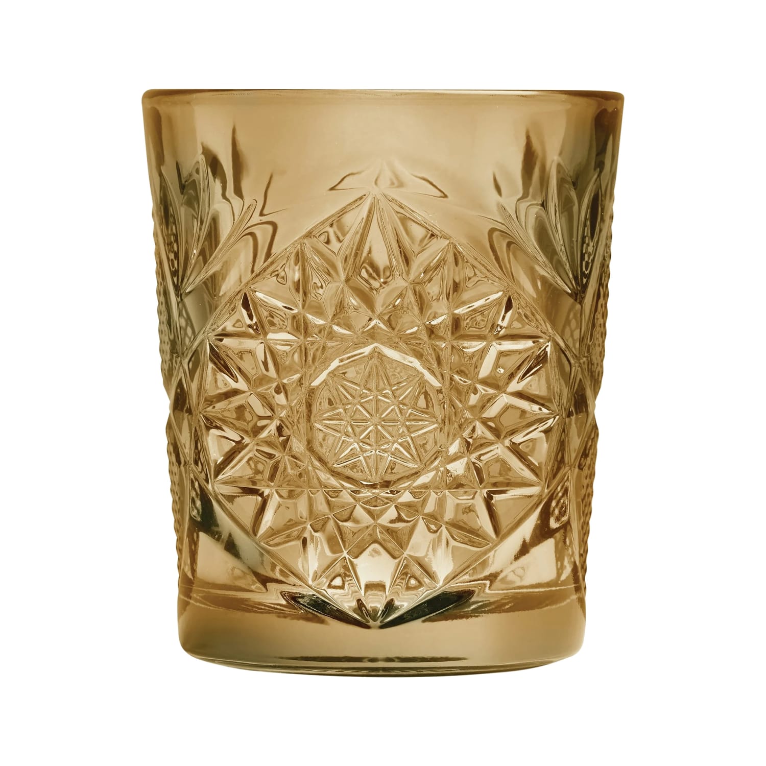 Mikasa Hospitality O-1006369 12 oz Icon Double Old Fashioned Glass, Yellow