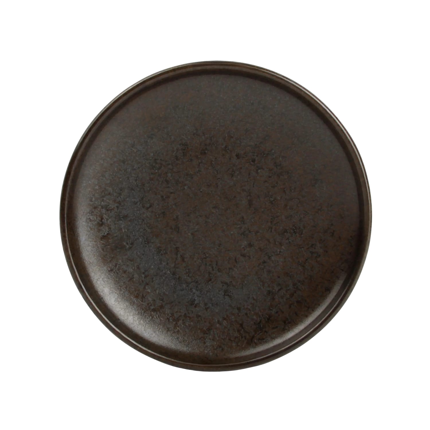 Mikasa Hospitality 5315313 5 9/10 Round F2D Ceres Coupe Plate - Porcelain, Black, Pack of 6