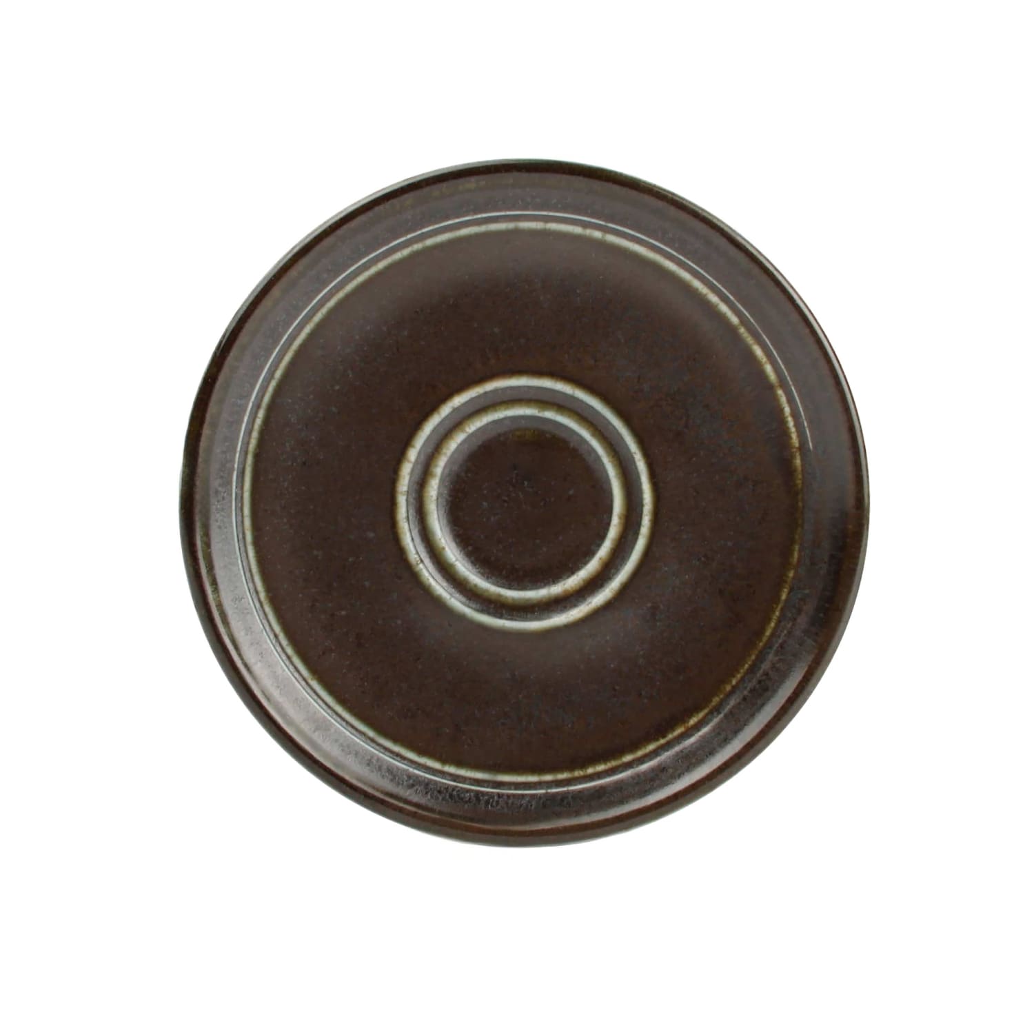 Mikasa Hospitality 5315322 5 1/2 Round F2D Ceres Universal Saucer - Porcelain, Black, Pack of 6