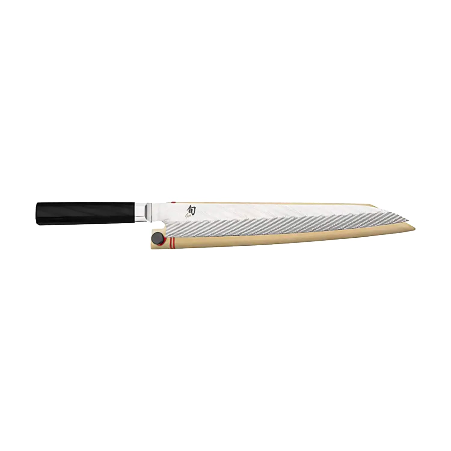 Shun 10 1/2 Dual Core Yanagiba Knife w/ Black PakkaWood Handle, Carbon Steel