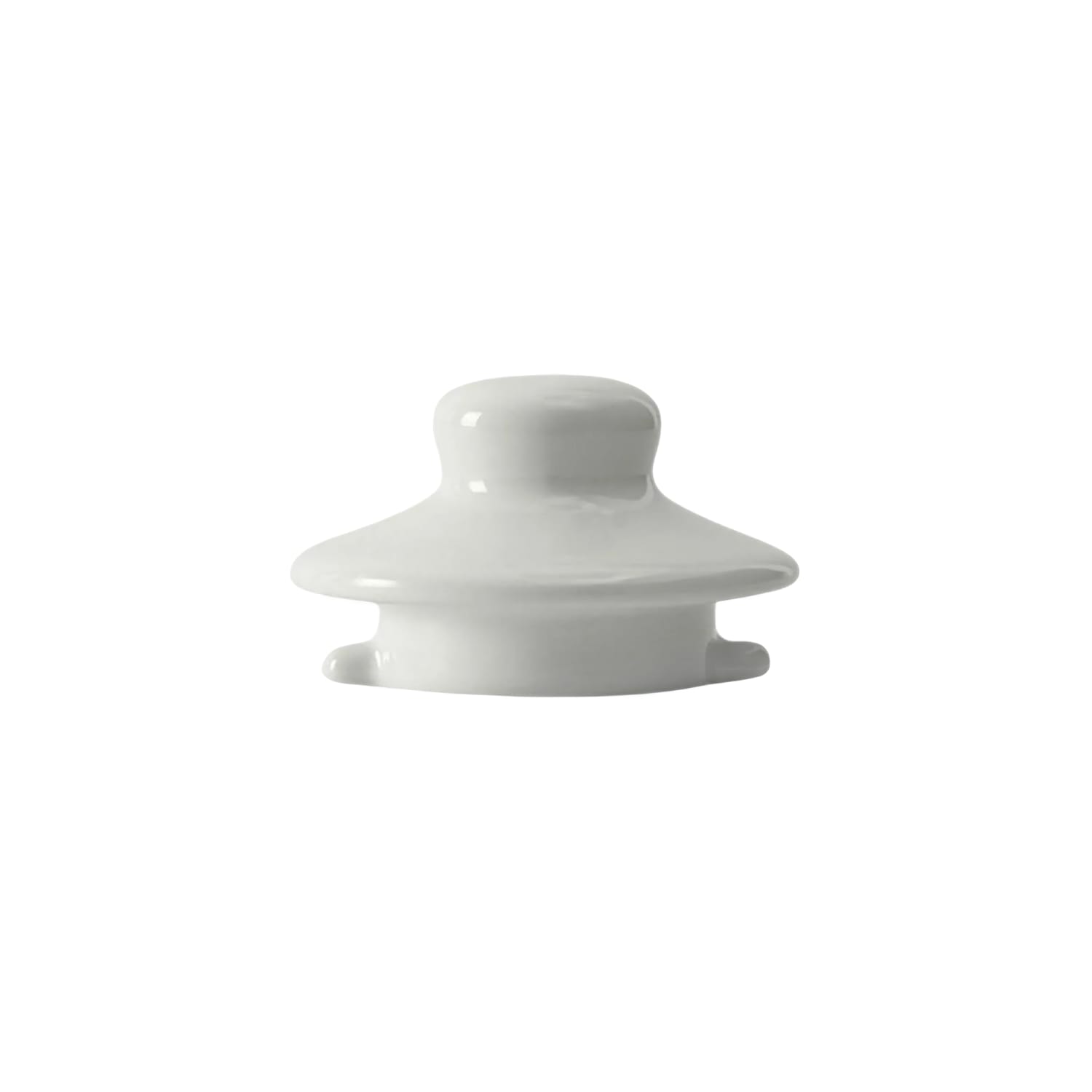 Tuxton BWT-10AL Teapot Lid for BWT-10A - China, White, 1 Dozen