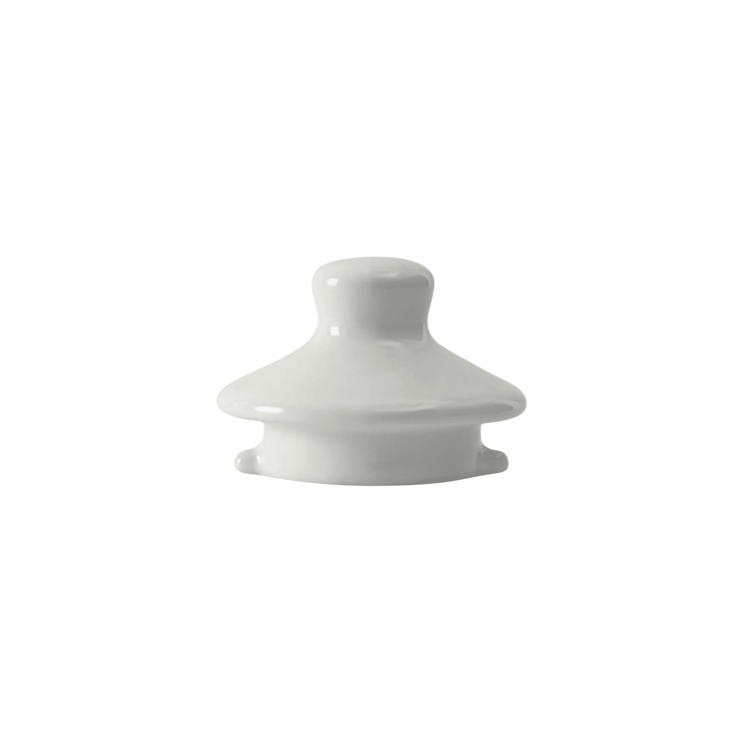 Tuxton BWT-18AL Teapot Lid for BWT-18A - China, White, 1 Dozen
