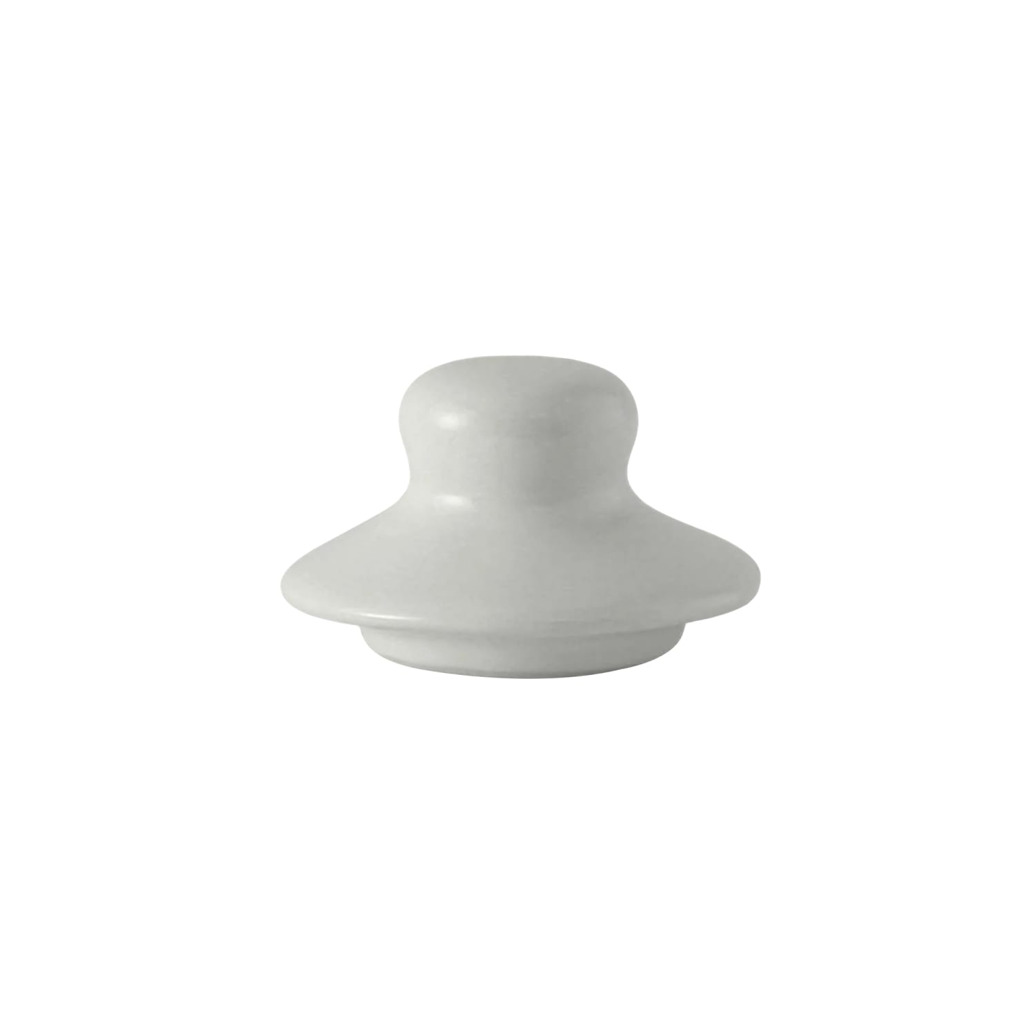 Tuxton BWT-100L Teapot Lid for BTW-100 - China, White, 1 Dozen