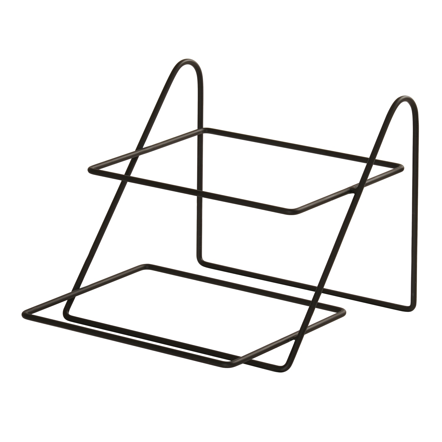 Cal-Mil 25202-1012-13 2 Tier Merchandiser - 14 1/4 x 15 3/4 x 12, Wire, Black