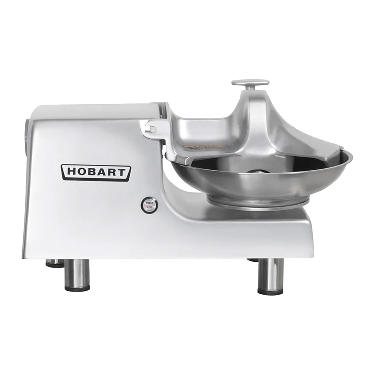 Hobart 84145-2 1 Speed Buffalo Chopper Commercial Food Processor w/ Side Discharge, 115v, 14"" Dia. Bowl, Stainless Steel