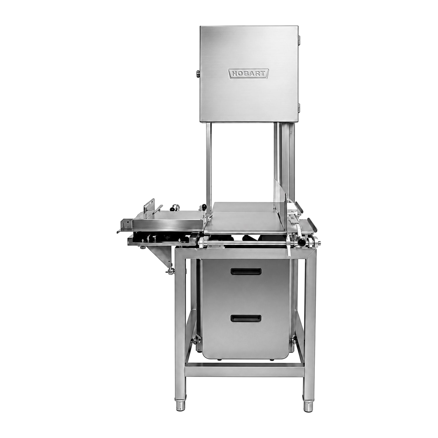 Hobart 6801-26 Floor Model Commercial Meat Saw w/ 142 Blade - 200-240v/1ph, 142"" Vertical Blade, Stainless Steel