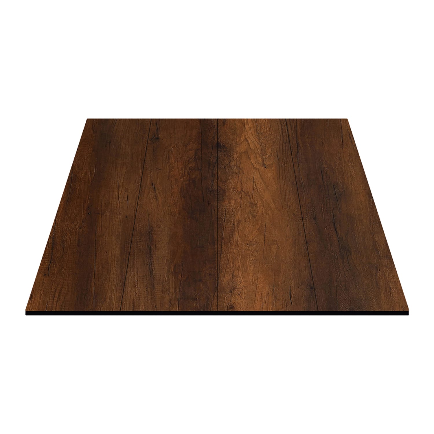 Oak Street CC3072-KO 30 x 72 Rectangular Laminate Table Top w/ Umbrella Hole, Knotty Oak, Brown, 0.47 in