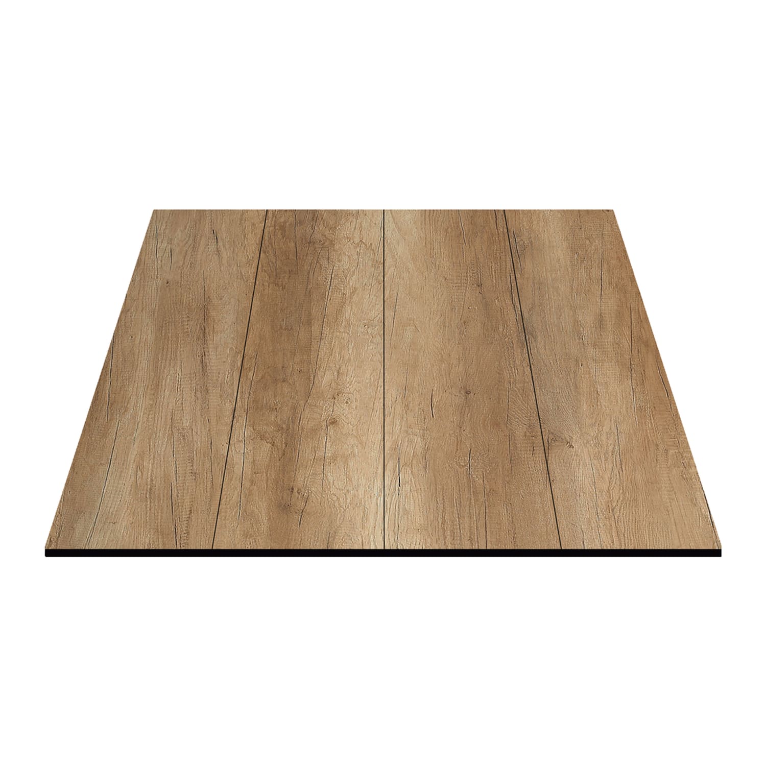 Oak Street CC3072-VO-NO HOLE 30 x 72 Rectangular Laminate Table Top, Vintage Oak, Brown, 0.47 in