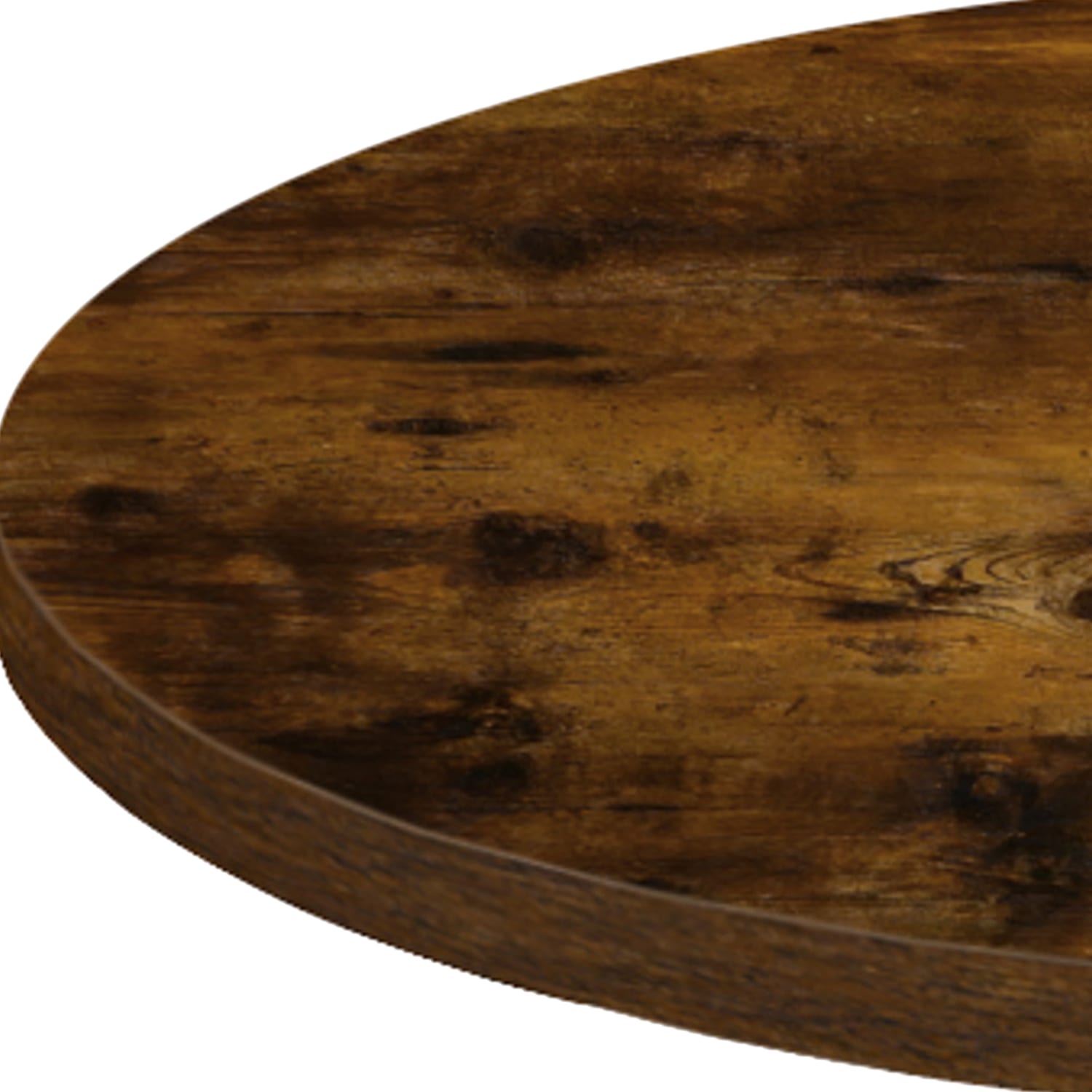 Oak Street UB30R-VA 30 Round Laminate Table Top, Vintage Autumn, Brown, 2 in
