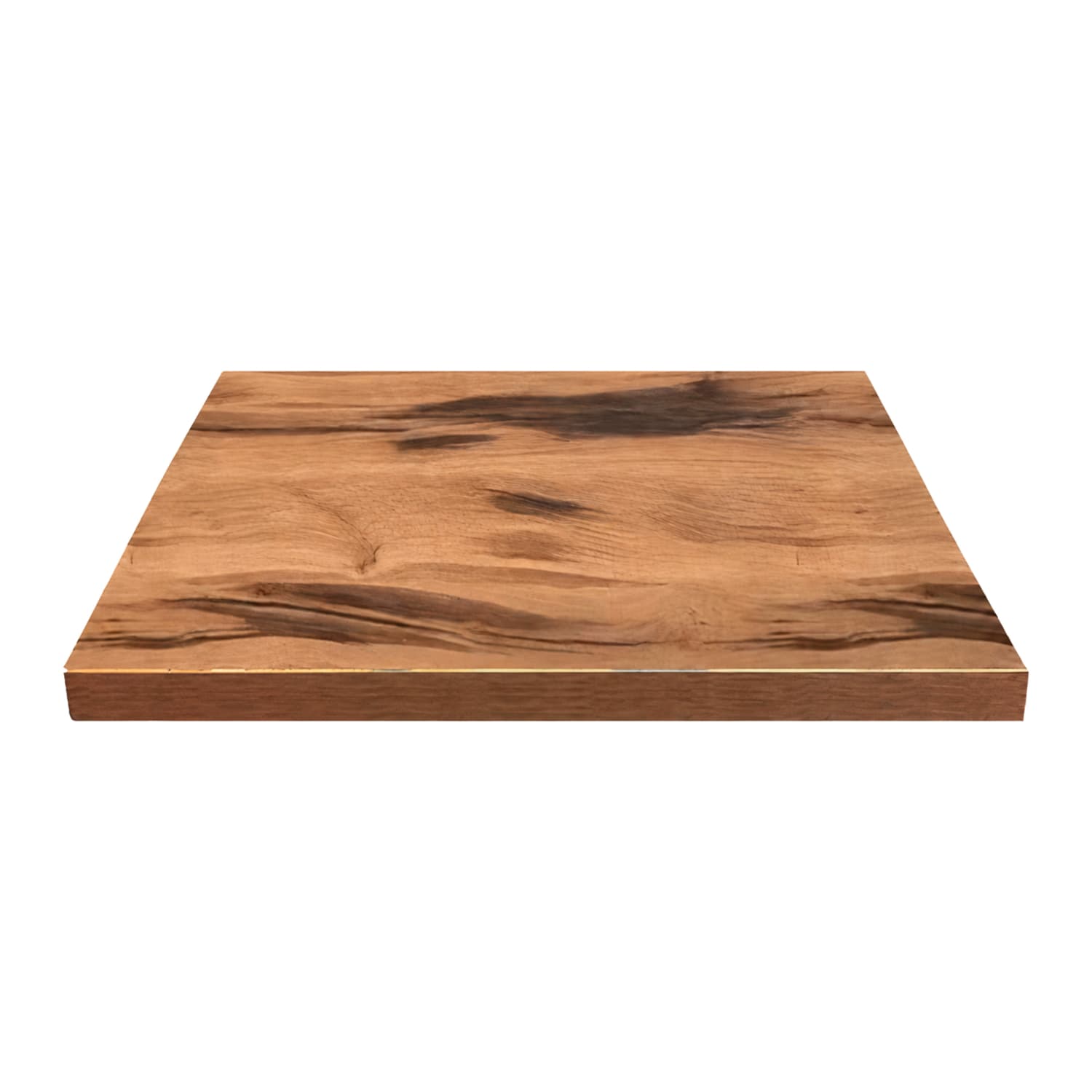 Oak Street UB3072-NH 30 x 72 Rectangular Laminate Table Top, Natural Heartwood, Brown, 2 in