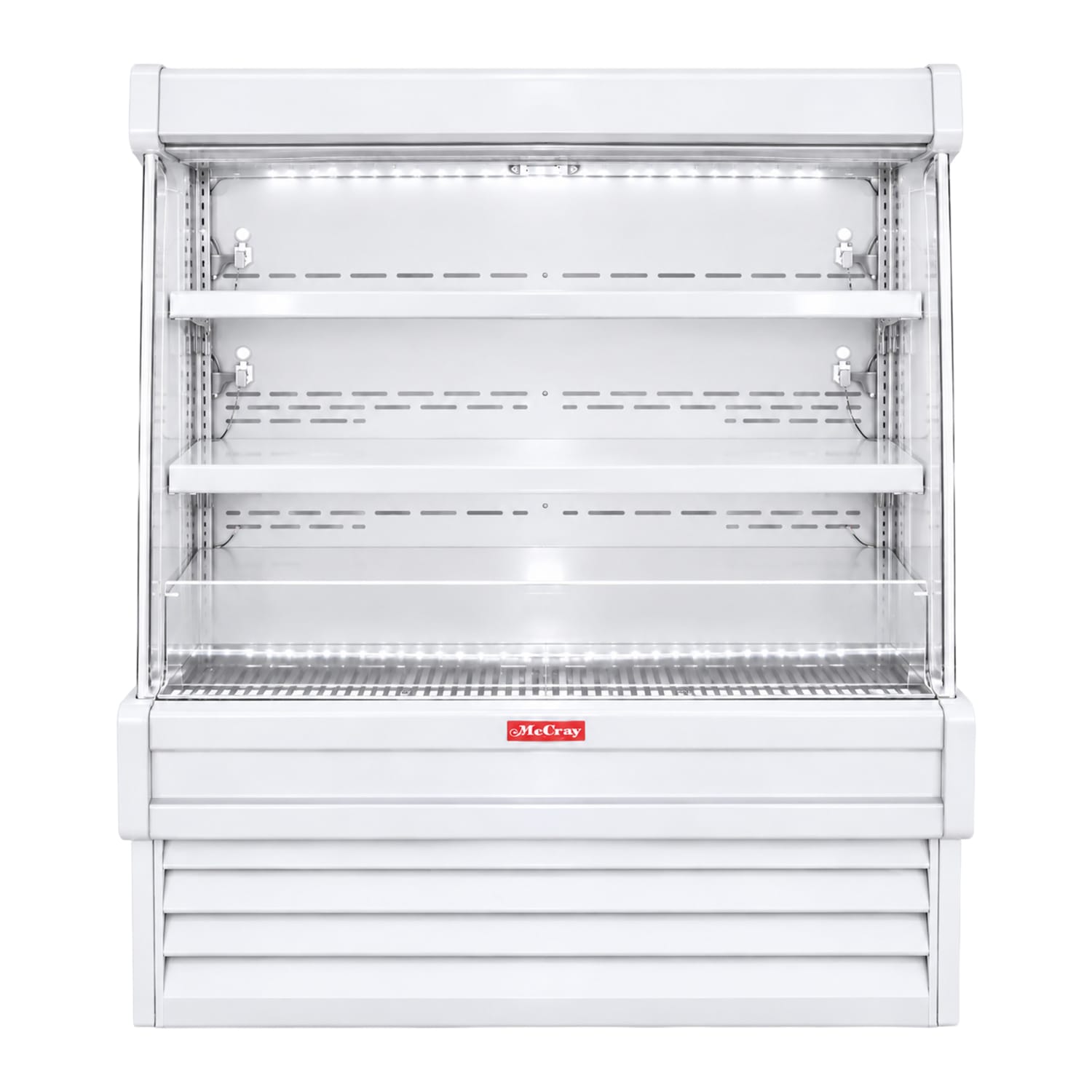 Howard-McCray SC-OD35E-3L-LED 39 Vertical Open Air Cooler w/ 2 Levels, 115v, White