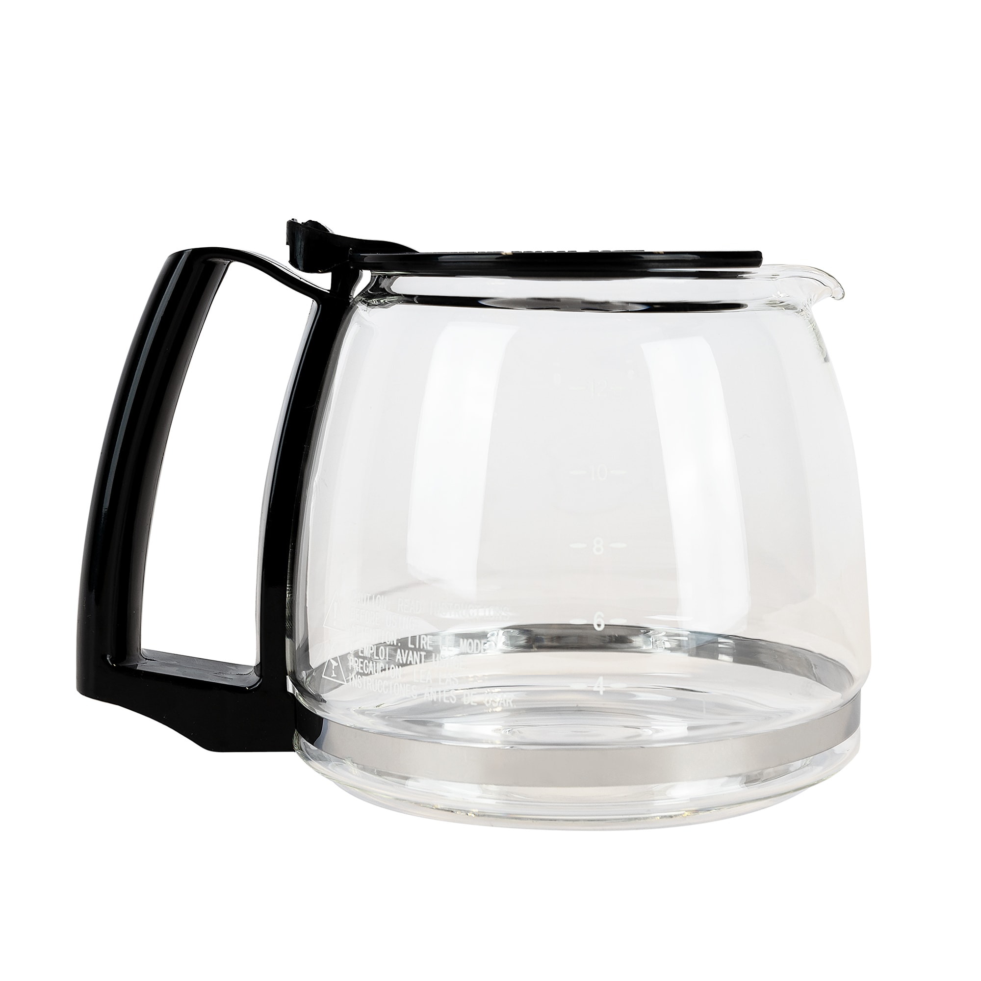 Hamilton Beach 88185Y 12 Cup Replacement Glass Carafe for