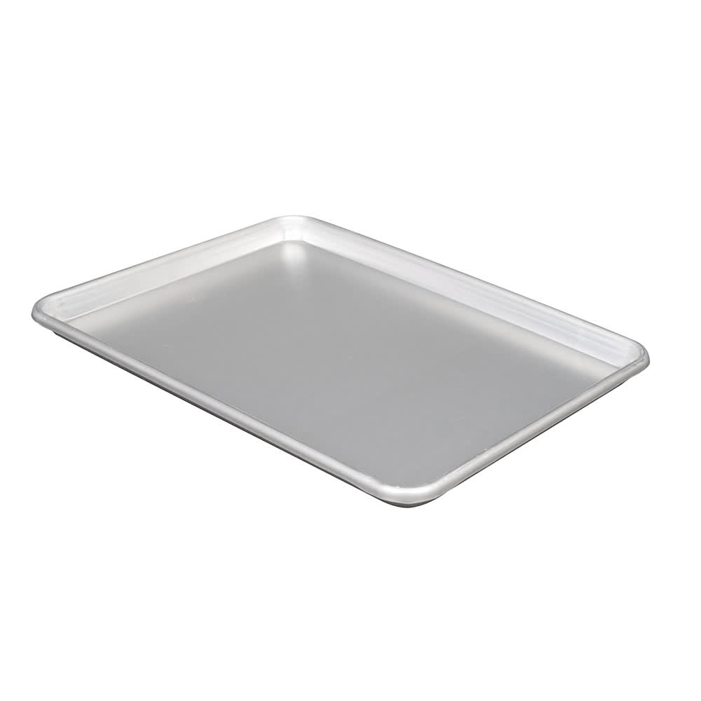 Vollrath 5314 Wear-Ever 1/2 Half Size Bun / Sheet Pan - 18" x 13" x 1", 13 gauge Aluminum, Natural Finish, Silver