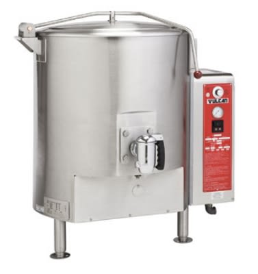 Vulcan GL80E 80 gal Steam Kettle - Stationary, Full Jacket, Liquid Propane