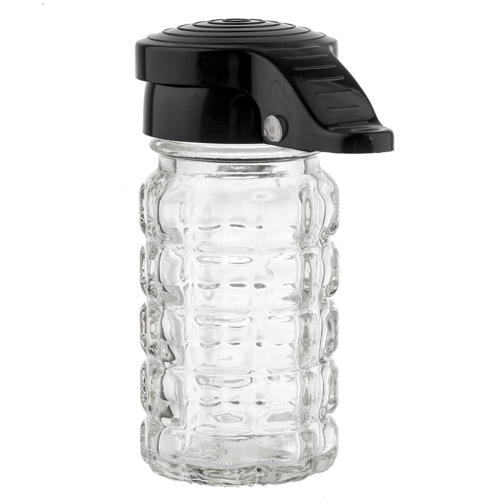 Tablecraft 163MPBK 1.5 oz Shaker for Salt/Pepper - Plastic ...