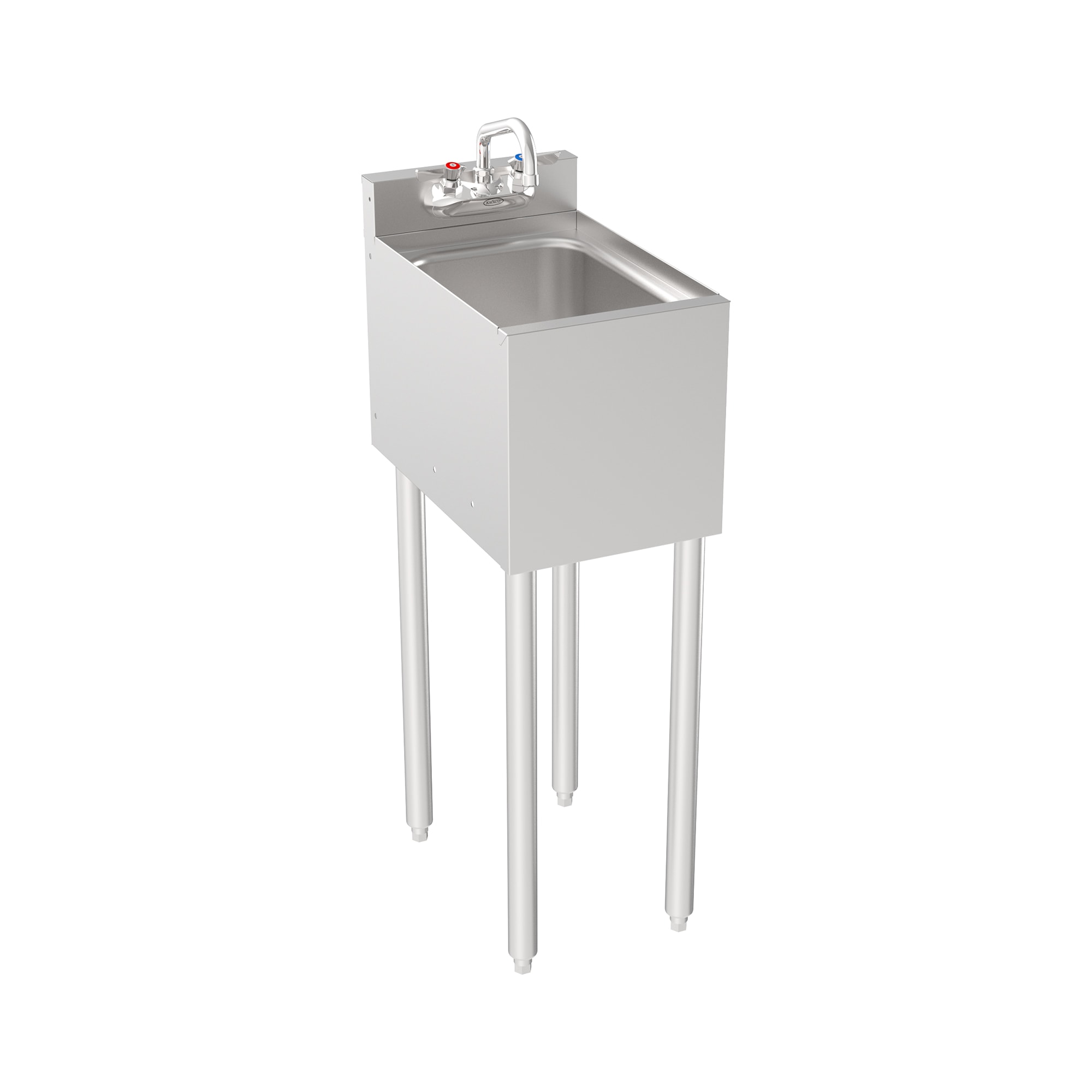 3 Compartment Corner Stainless Steel Sink Kitchen Utility Sinks Krowne 18 1c 12 1 Compartment Sink W 10w X 14l Bowl