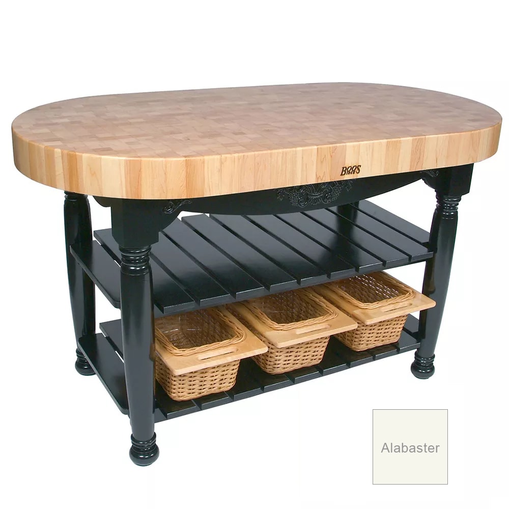 John Boos American Heritage Prep Table With Butcher Block Top Cu John Boos American Heritage Prep Table With Butcher Block Top Cu Har60 Base