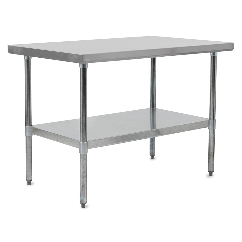 John Boos FBLG2424 24" 18 ga Work Table w/ Undershelf ...