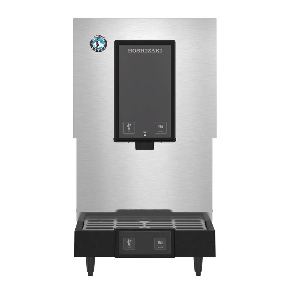 Hoshizaki DCM-271BAH 257 lb Countertop Nugget Ice & Water Dispenser for Commercial Ice Machines - 10 lb Storage, Cup Fill, 115v, 10-lb. Storage, Nugge