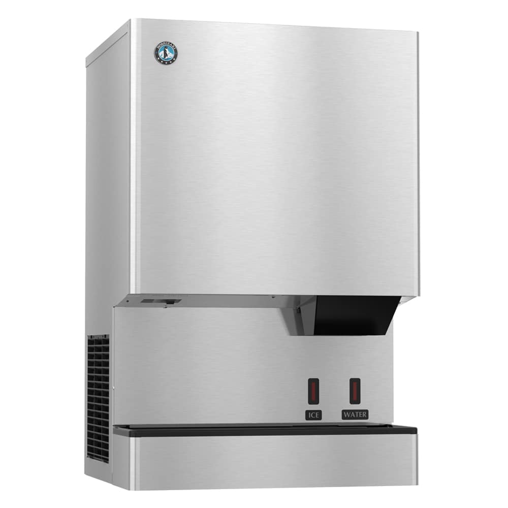 Hoshizaki DCM-300BAH-OS 321 lb Countertop Nugget Ice & Water Dispenser for Commercial Ice Machines - 40 lb Storage, Cup Fill, 115v, 321 lbs./Day Nugge