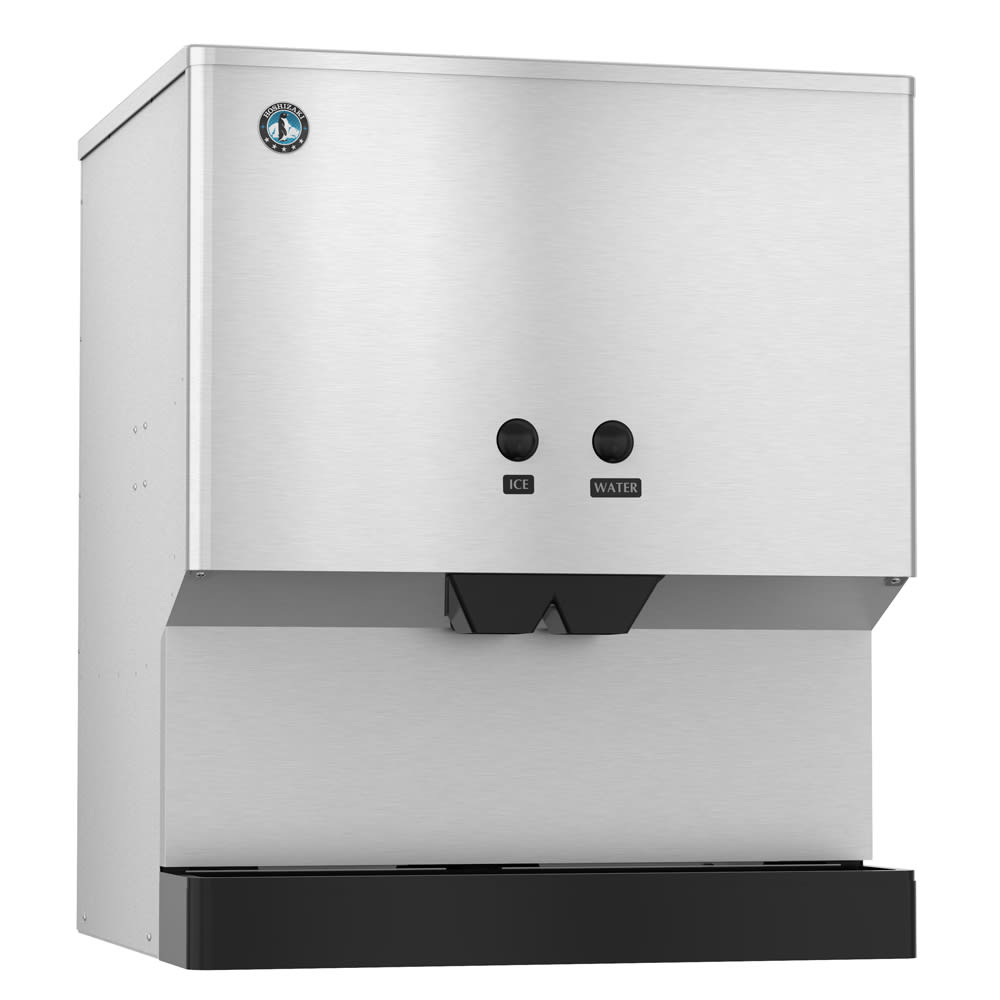 Hoshizaki DM-200B Countertop Cube Ice & Water Dispenser for Commercial Ice Machines - 200 lb Storage, Cup Fill, 115/120v/1ph, Dispenses 7.5 lbs. per M
