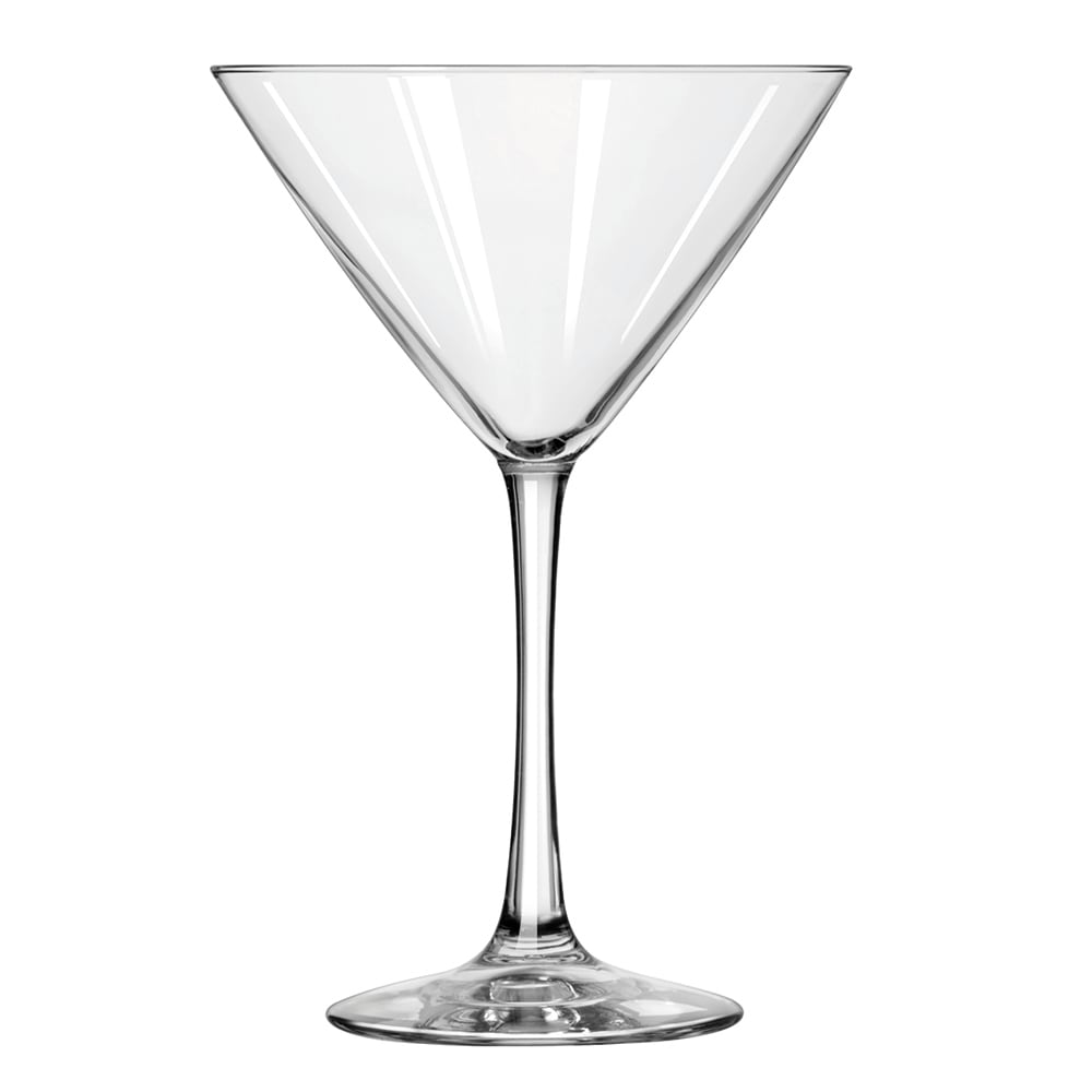 Libbey 7518 10 oz Vina Traditional Martini Glass, Clear