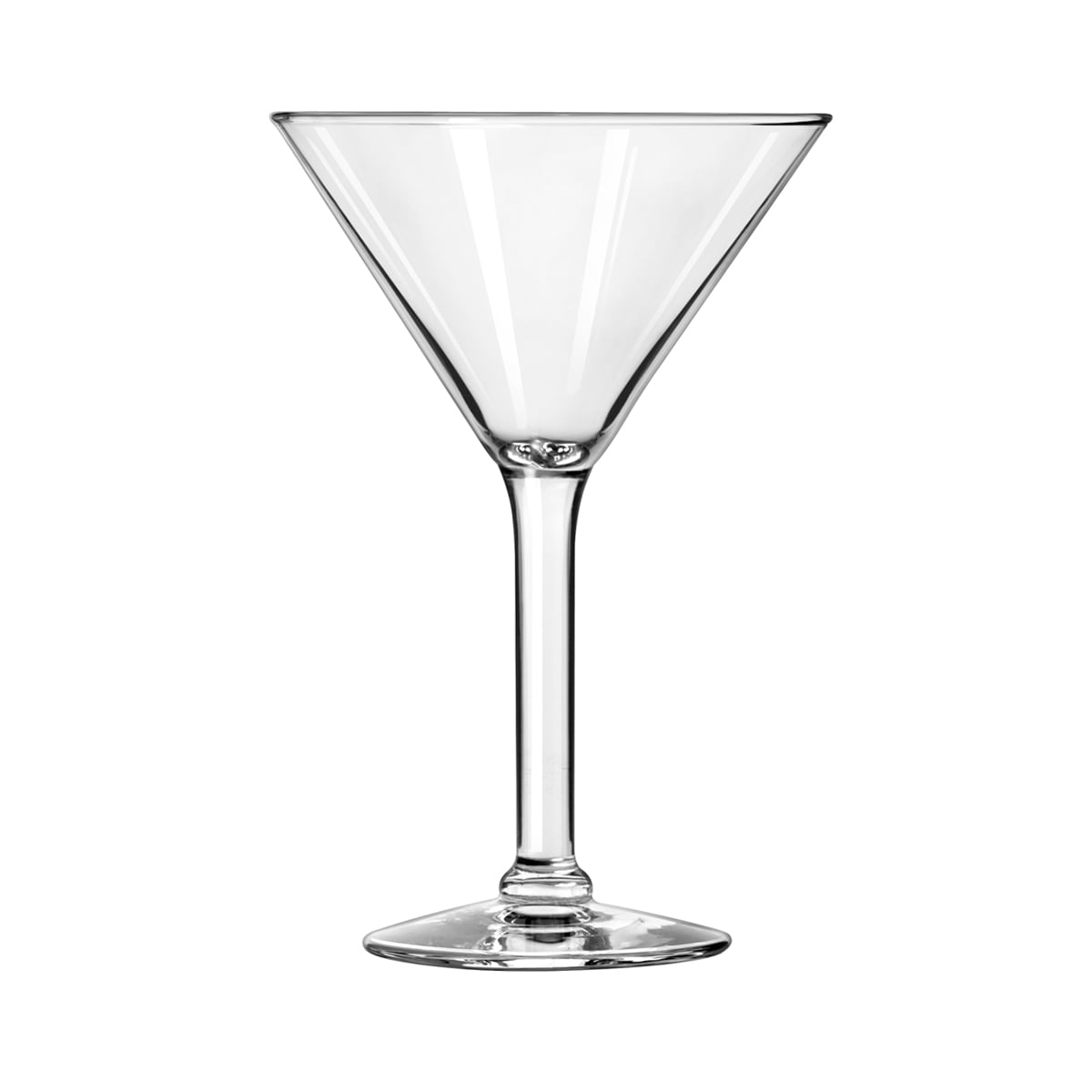 Libbey 8485 8 1/2 oz Salud Grande Traditional Martini Glass, Clear