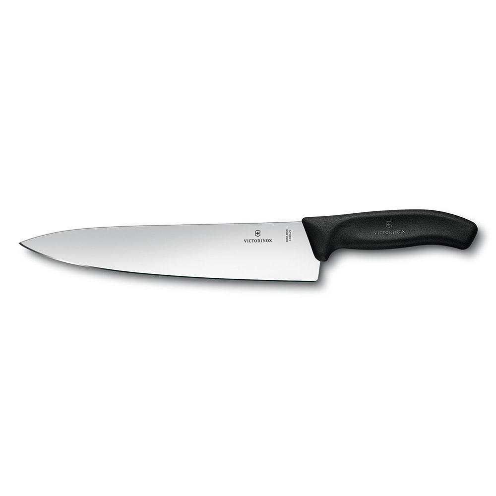 Victorinox 5.2003.31-X2 Chef's Knife w/ 12" Blade, Black Fibrox Nylon Handle