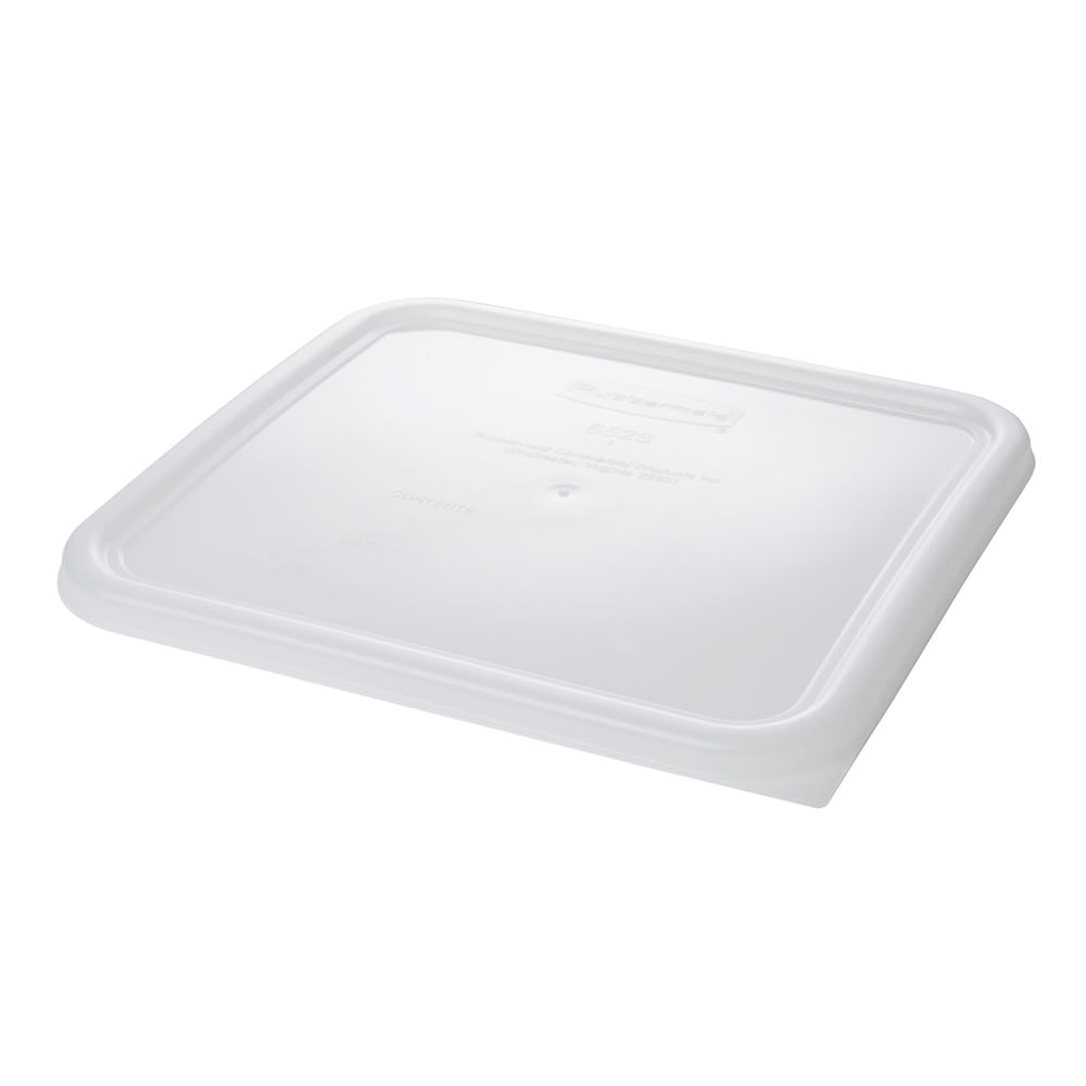 Rubbermaid FG652300 Lid for 12, 18 & 22 qt Containers - Polyethylene, White