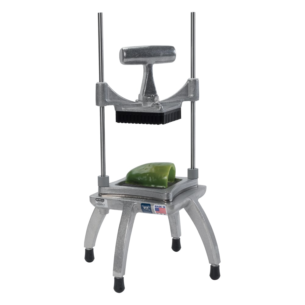 Nemco 56500-5 Stainless Steel Food Slicer, 1/4" Blade, Vegetables, Manual