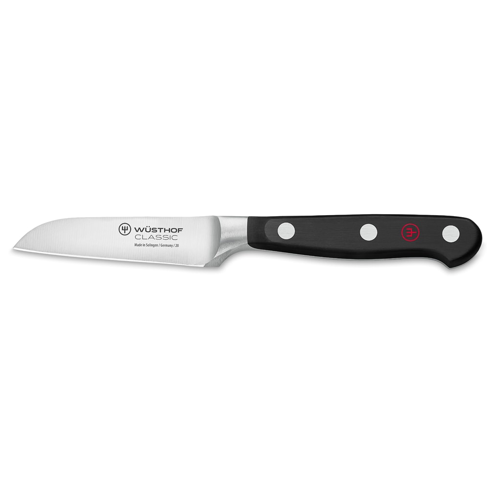 Wusthof 1040103208 3" Paring Knife - Full Tang, Forged, Flat Cut, Stainless Steel