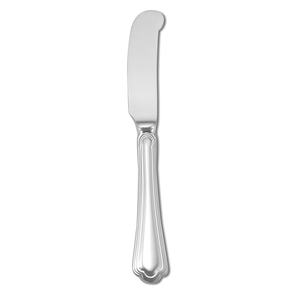 Oneida V314KBBF 7 1/8" Butter Knife - Silver Plated, Rossini Pattern, Stainless Steel