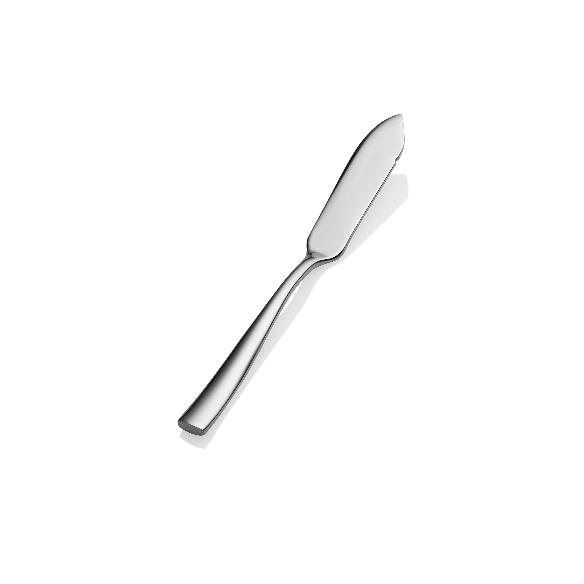 Bon Chef SBS3010 6 5/8" Butter Knife with 13/0 Stainless Steel Grade, Manhattan Pattern